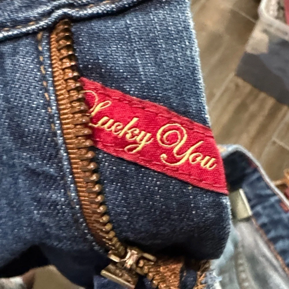 Vintage Lucky Brand Dark Blue Ankle Jeans - Picture 11 of 12